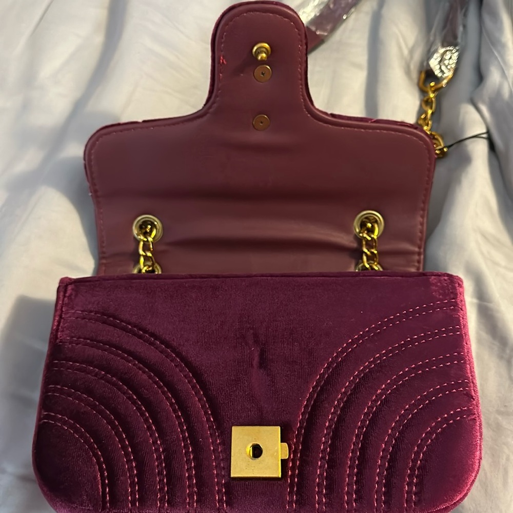 Pink crossbody bag